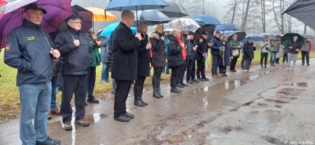 Spominska slovesnost ob spomeniku NOB na Rudniku  (2)